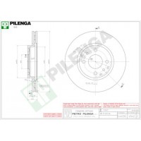 V042 PILENGA Гальмівний диск