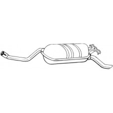 278-189 BOSAL Глушник вихлопних газів кінцевий