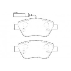 2134886 Omnicraft Комплект гальмівних колодок дисковий гальм