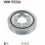 VKM 93316 SKF Ремінний шків колінчастий вал