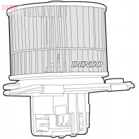 DEA20001 DENSO Вентилятор салону