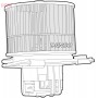 DEA20001 DENSO Вентилятор салону