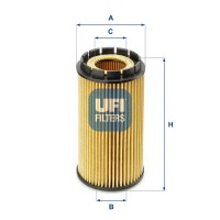 25.053.00 UFI Масляний фільтр