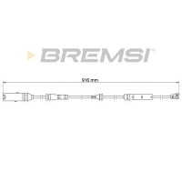 WI0924 BREMSI Сигналізатор зносу гальмівних колодок