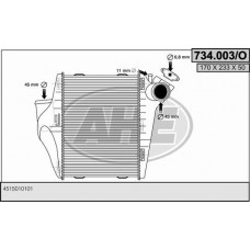 734.003/O AHE Интеркулер