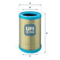 27.273.00 UFI Повітряний фільтр