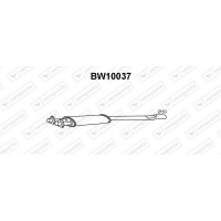 BW10037 VENEPORTE Предглушник вихлопних газів