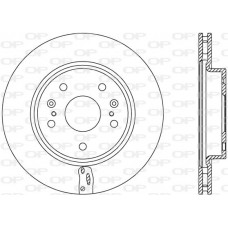 BDA2774.20 OPEN PARTS Гальмівний диск