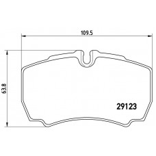 FK20059 KAISHIN Комплект гальмівних колодок дисковий гальм