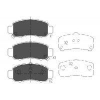 KBP-2033 KAVO PARTS КомплеК т гальмівних колодок, дискове гальмо
