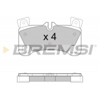 BP3458 BREMSI Комплект гальмівних колодок дисковий гальм