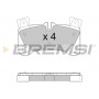 BP3458 BREMSI Комплект гальмівних колодок дисковий гальм
