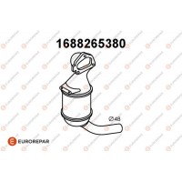 1688265380 EUROREPAR Катализатор