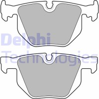 LP1834 DELPHI Комплект гальмівних колодок дисковий гальм