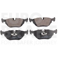 5502221516 EUROBRAKE Комплект гальмівних колодок дисковий гальм