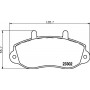 8DB 355 019-321 HELLA КомплеК т гальмівних колодок, дискове гальмо