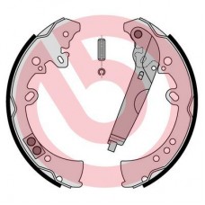 S 83 570 BREMBO Комплект гальмівних колодок