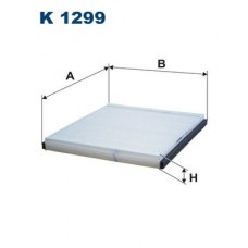 K 1299 FILTRON Фільтр повітря у внутрішньому просторі