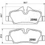 PP-0118AF JAPANPARTS Комплект гальмівних колодок дисковий гальм