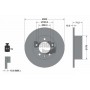 BDS1024 BENDIX Braking Гальмівний диск