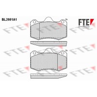 BL2661A1 FTE Комплект гальмівних колодок дисковий гальм