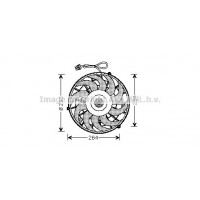 OL7507 AVA QUALITY COOLING Вентилятор охолодження двигуна