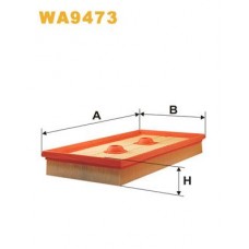 WA9473 WIX FILTERS Повітряний фільтр