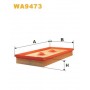 WA9473 WIX FILTERS Повітряний фільтр