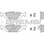 BP2236 BREMSI КомплеК т гальмівних колодок, дискове гальмо