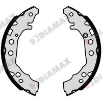 N01412 DIAMAX Комплект гальмівних колодок