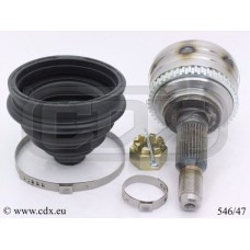 546/47 CDX Шарнирный комплект, Привідний вал