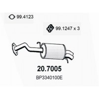 20.7005 ASSO Глушник вихлопних газів кінцевий