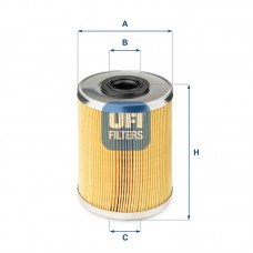 26.687.00 UFI Паливний фільтр