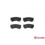 P 79 013 BREMBO Комплект гальмівних колодок дисковий гальм