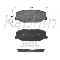 FK9000 KAISHIN Комплект гальмівних колодок дисковий гальм