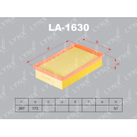 Повітряний фільтр LYNXauto LA-1630