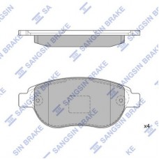 SP2073 Hi-Q Комплект гальмівних колодок дисковий гальм