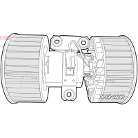 DEA05002 DENSO Вентилятор салону