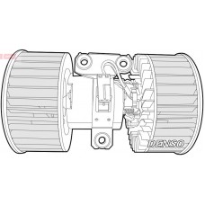 DEA05002 DENSO Вентилятор салону