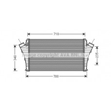 Интеркулер AVA QUALITY COOLING OLA4492