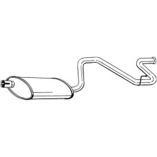 281-869 BOSAL Глушник вихлопних газів кінцевий
