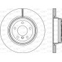 BDR2277.20 OPEN PARTS Гальмівний диск