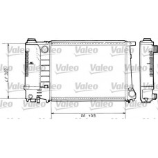 730365 VALEO Радіатор охолодження двигуна