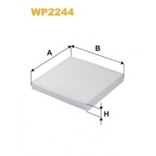 WP2244 WIX FILTERS Фільтр повітря у внутрішньому просторі
