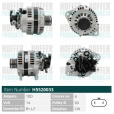 H5520033 HOFFER Генератор