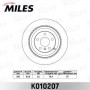 K010207 MILES Гальмівний диск