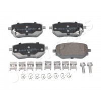 PP-0532AF JAPANPARTS Комплект гальмівних колодок дисковий гальм