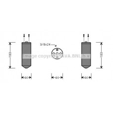 MTD234 AVA QUALITY COOLING Осушувач кондиціонера