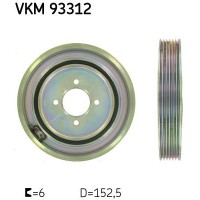VKM 93312 SKF Ремінний шків колінчастий вал