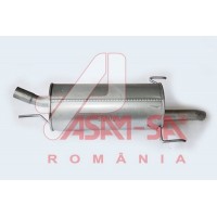 63137 ASAM Глушник вихлопних газів кінцевий